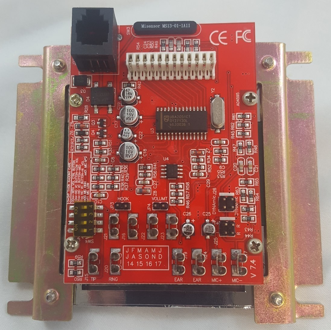 GTel Enterprises > Parts > GTel Armored 3600 Keypad/PCB Assy